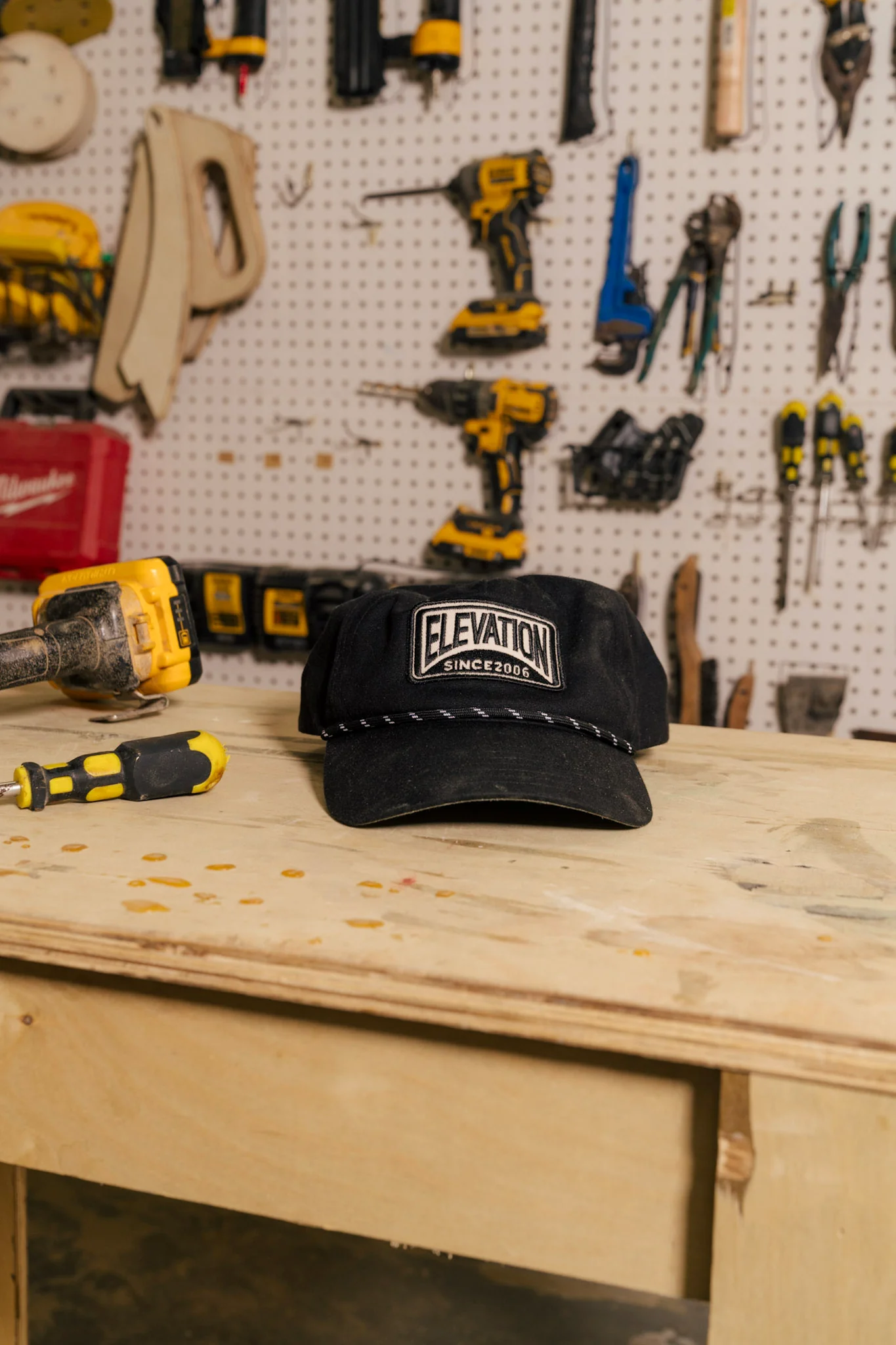 Black Elevation Trucker Hat - Image 3