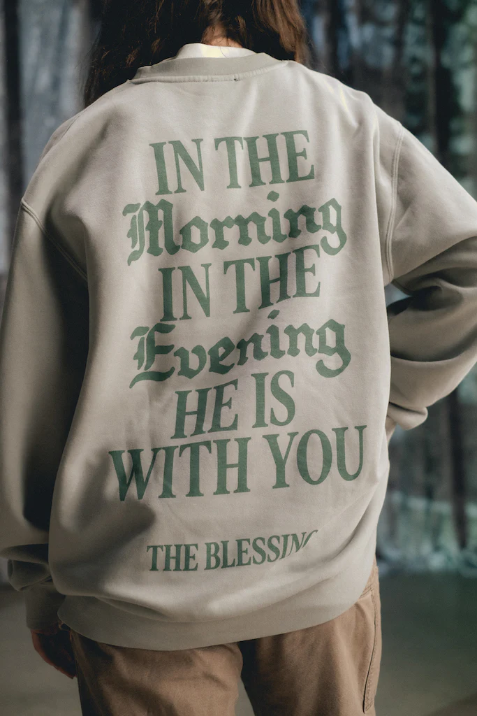 Blessing Lyrics Crewneck - Image 5
