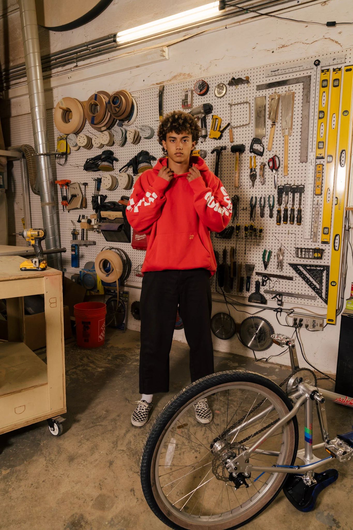 Elevation Finish Line Vintage Red Hoodie - Image 5