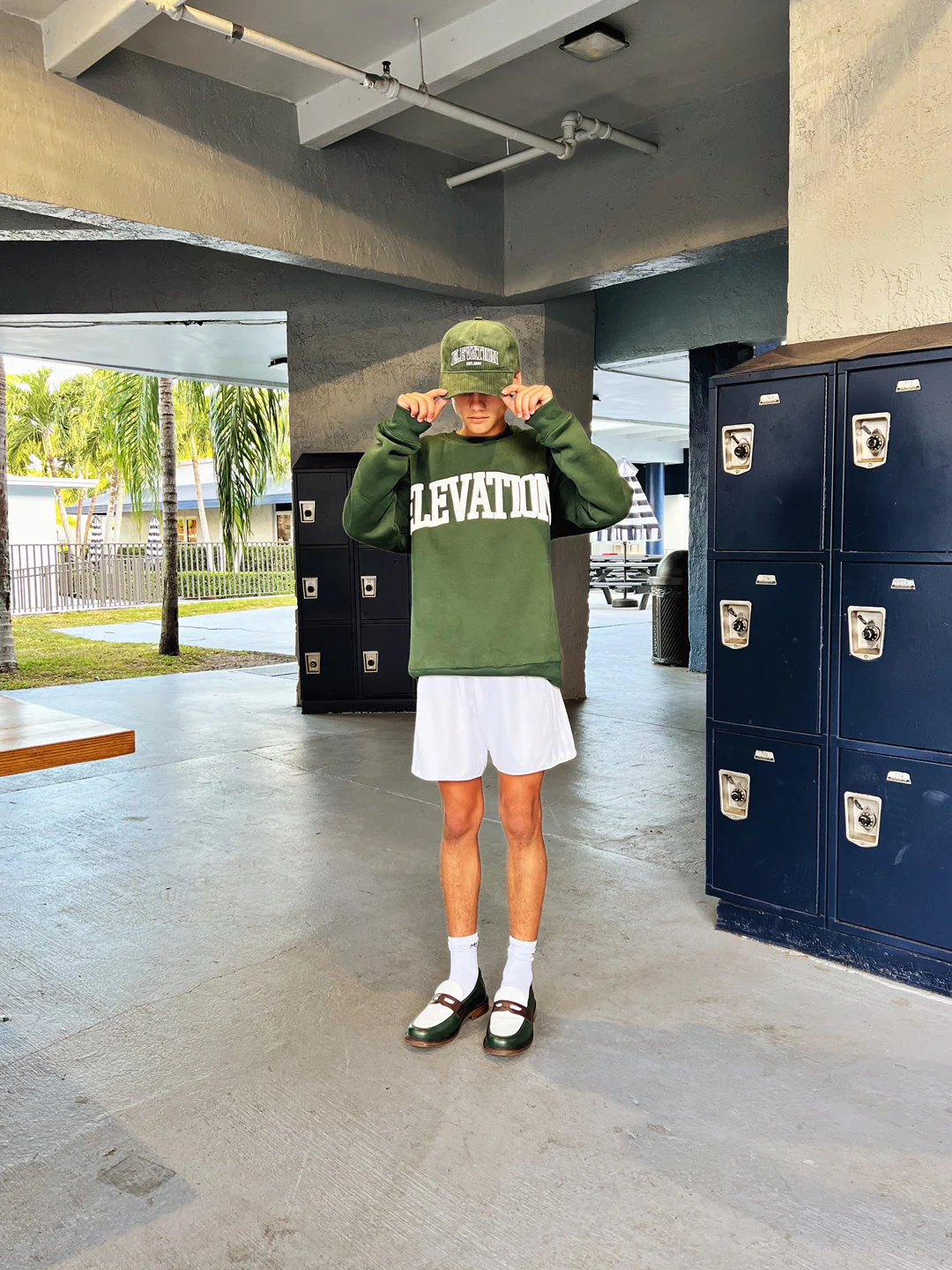 Spruce Green Elevation Crewneck - Image 3