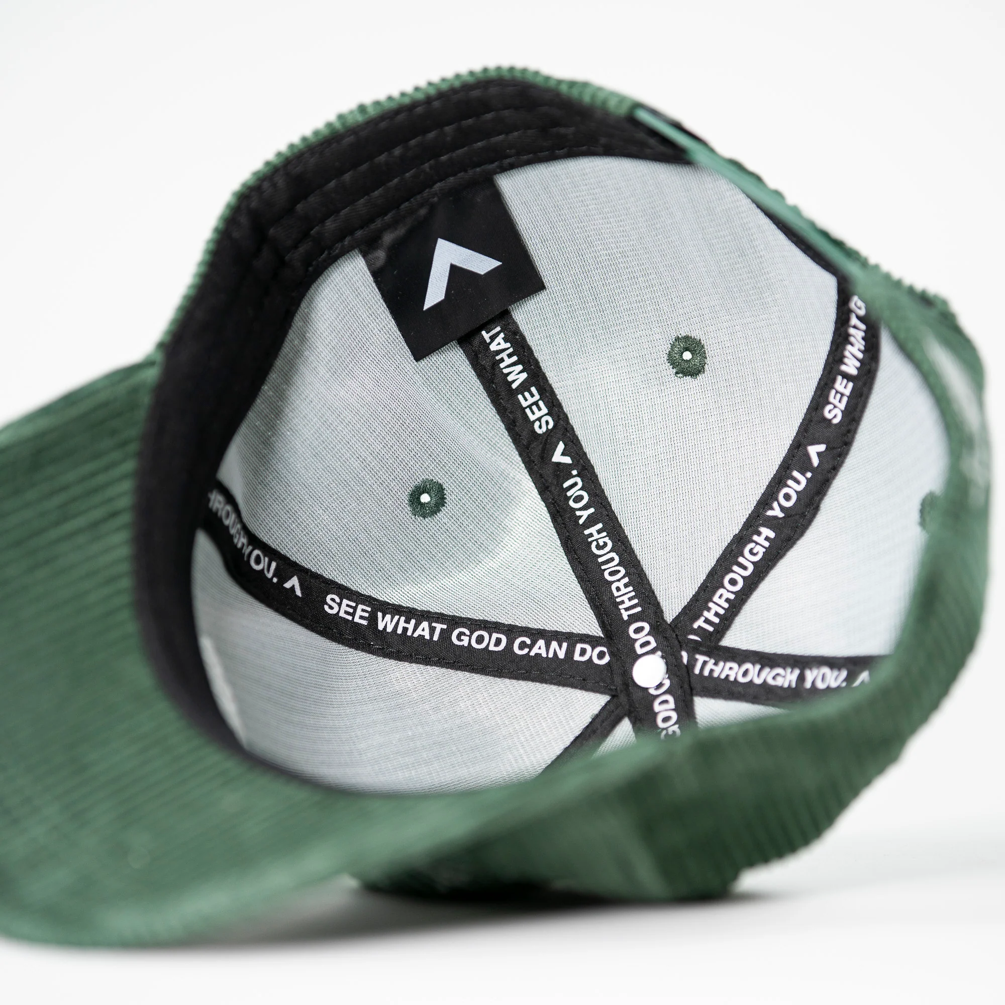 Evergreen Corduroy Elevation Hat - Image 4