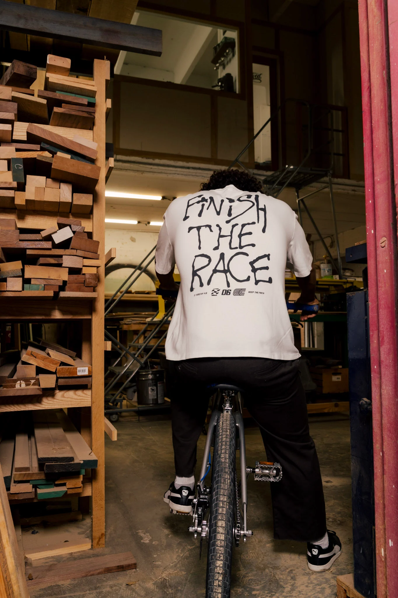 Finish the Race T-Shirt - Image 4