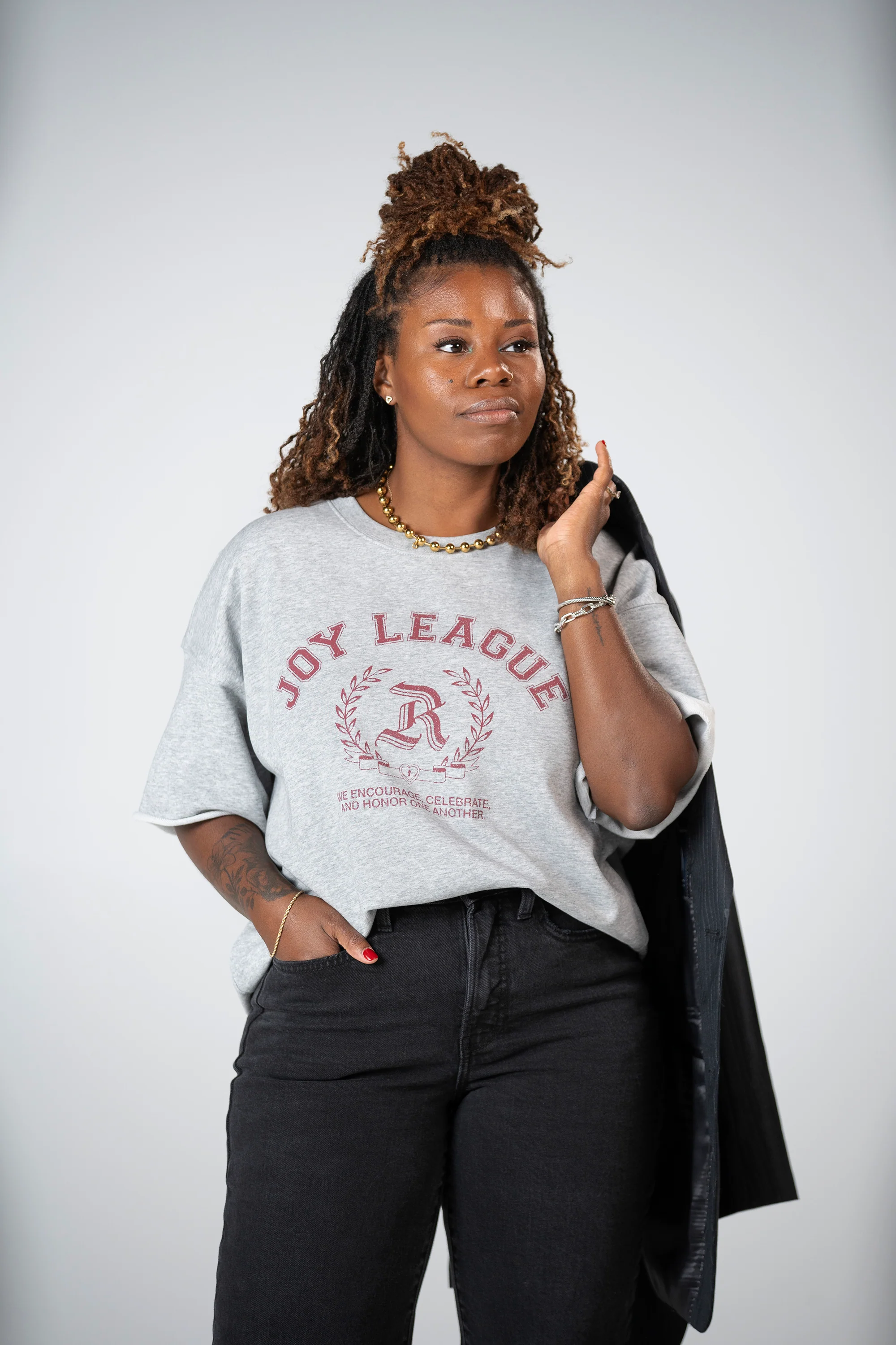 Joy League Cutoff T-Shirt - Image 4