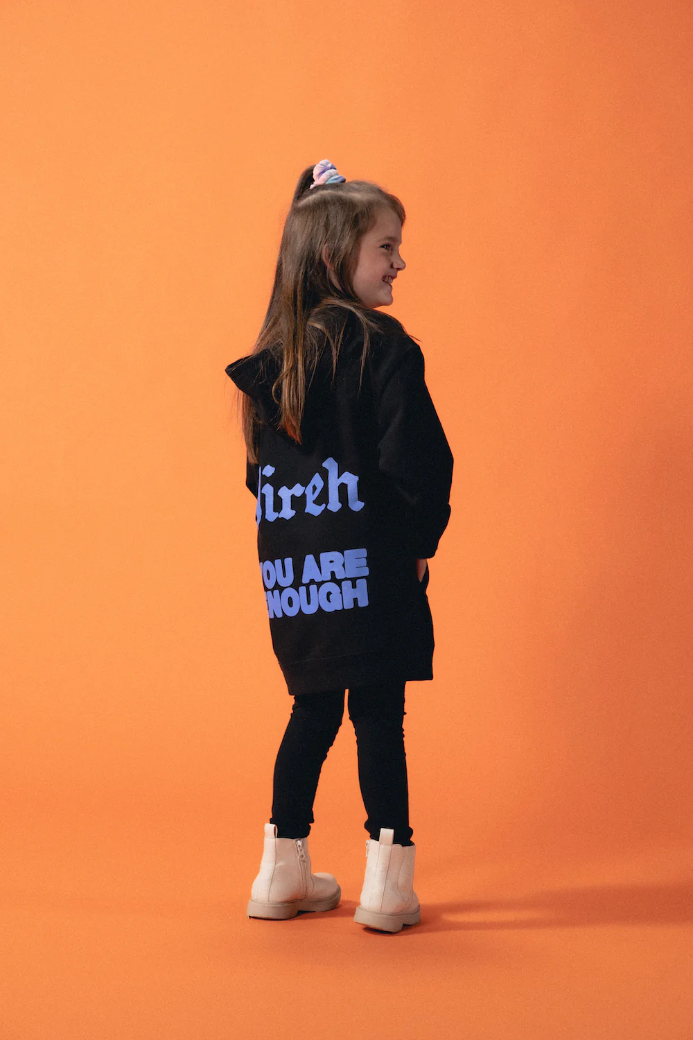 Kids Jireh Hoodie - Black - Image 4