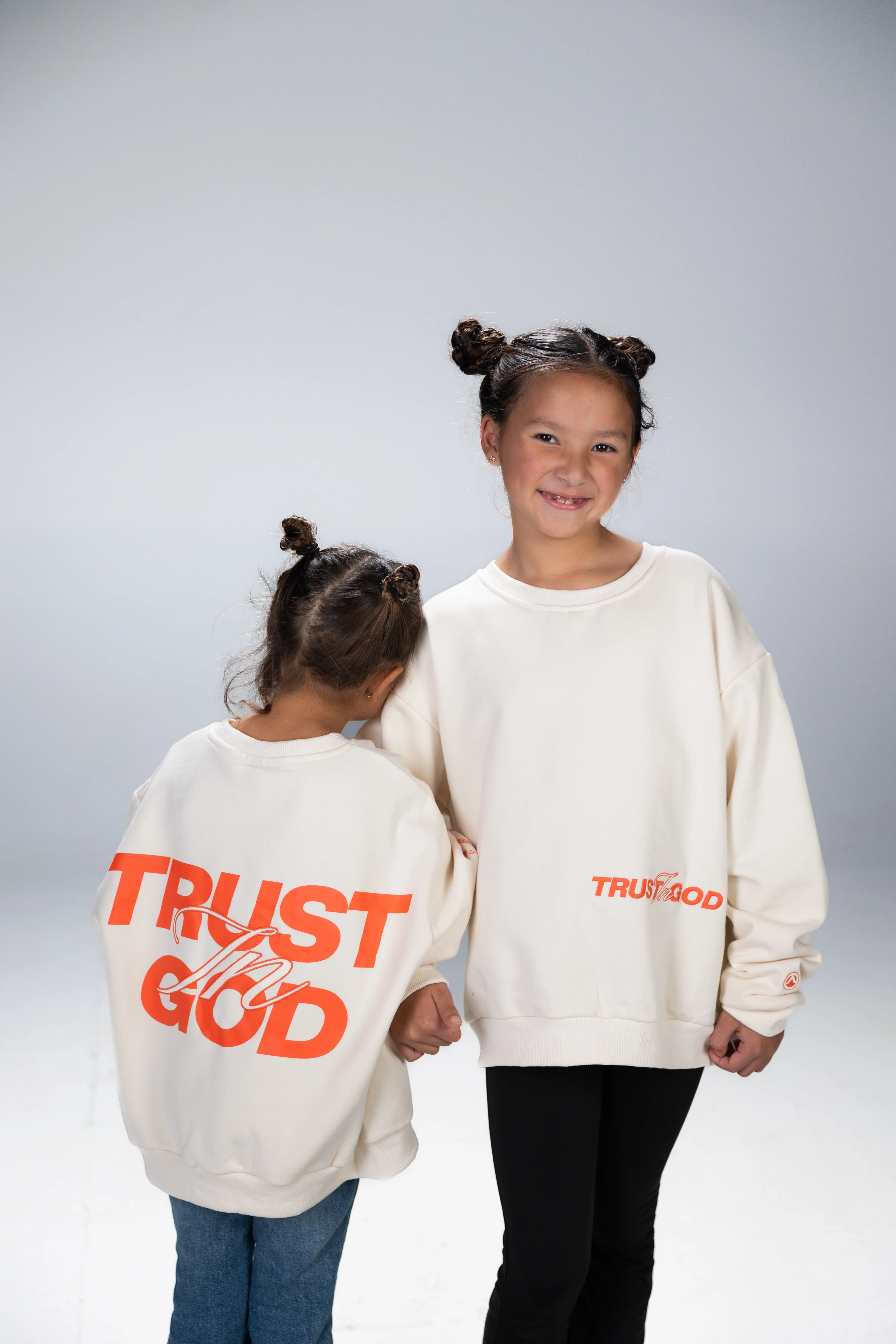 Kids Trust in God Crewneck - Image 3