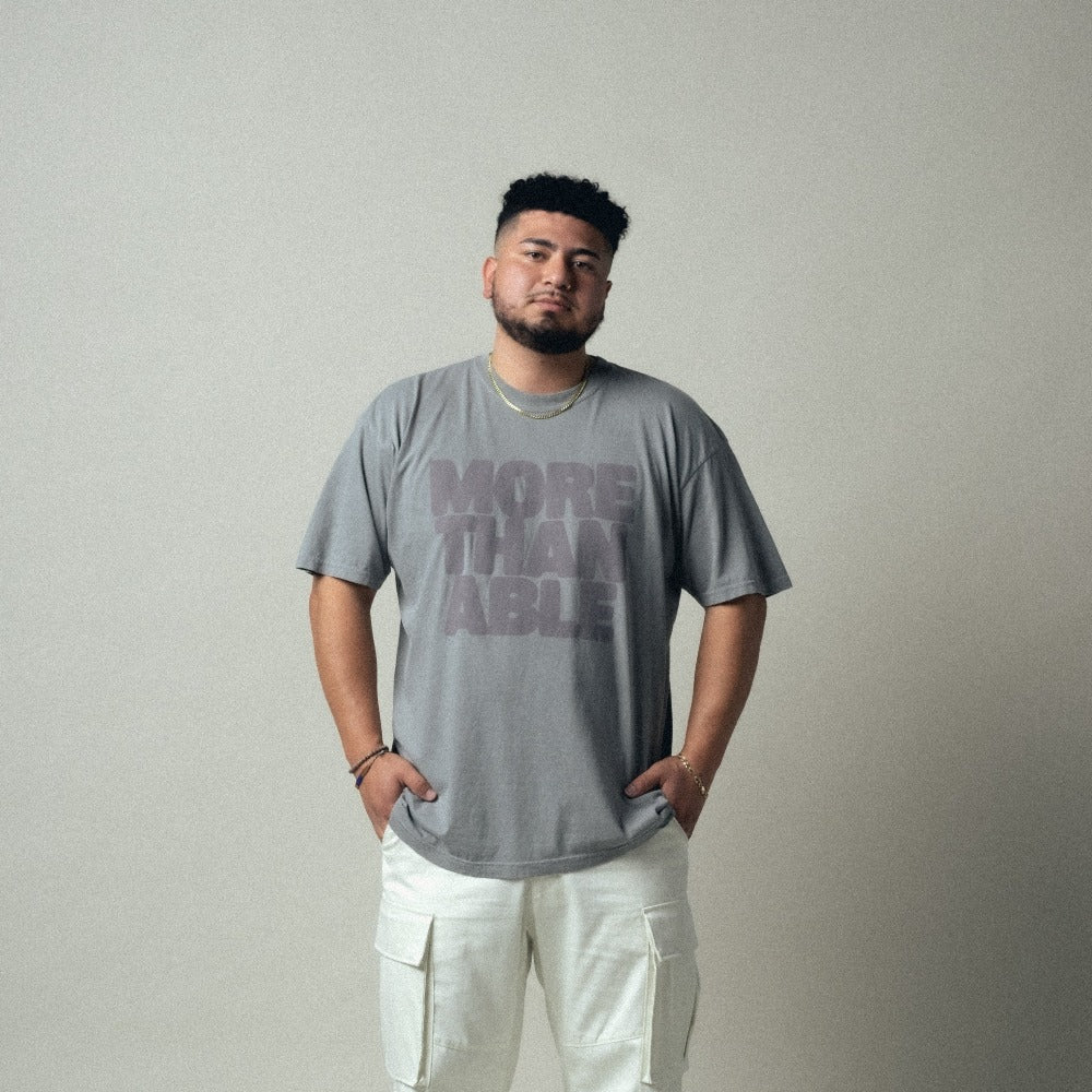 More Than Able Grey T-Shirt - CAN YOU IMAGINE? - Image 5