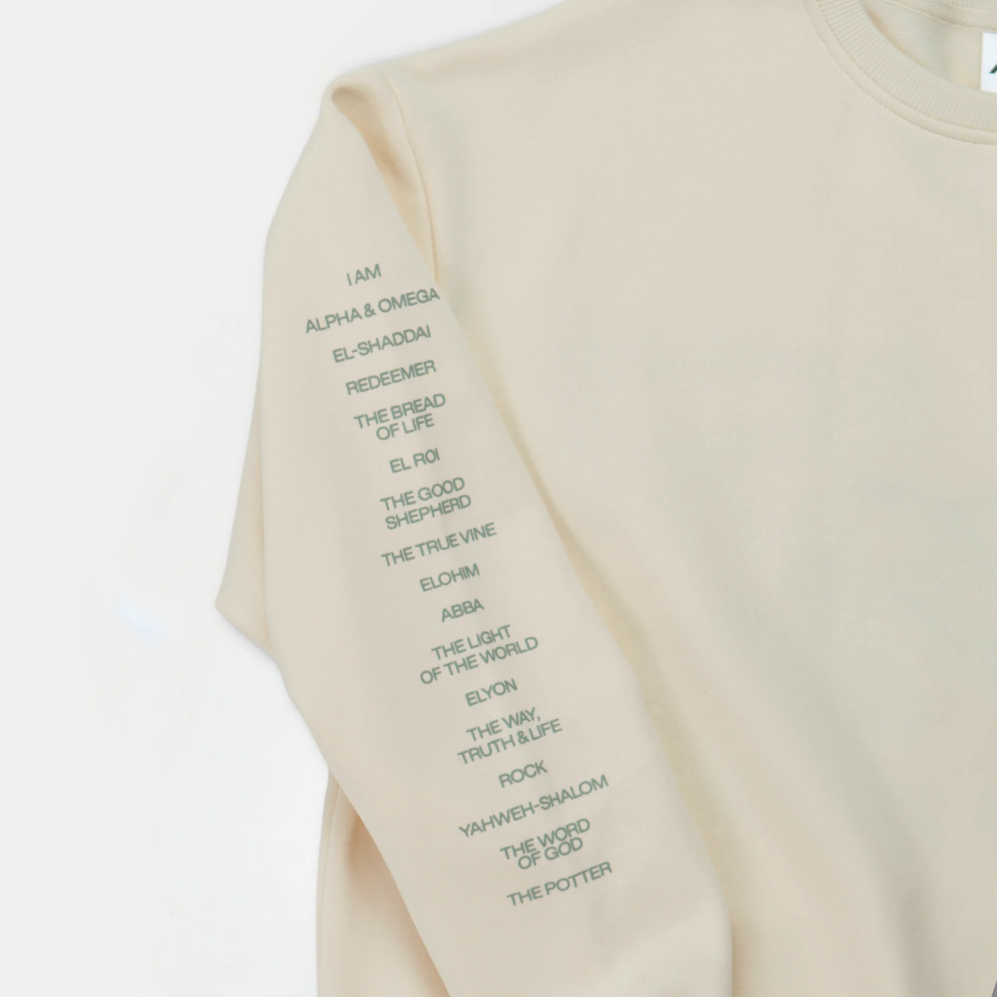 Trust in God Crewneck - Sage Green - Image 3