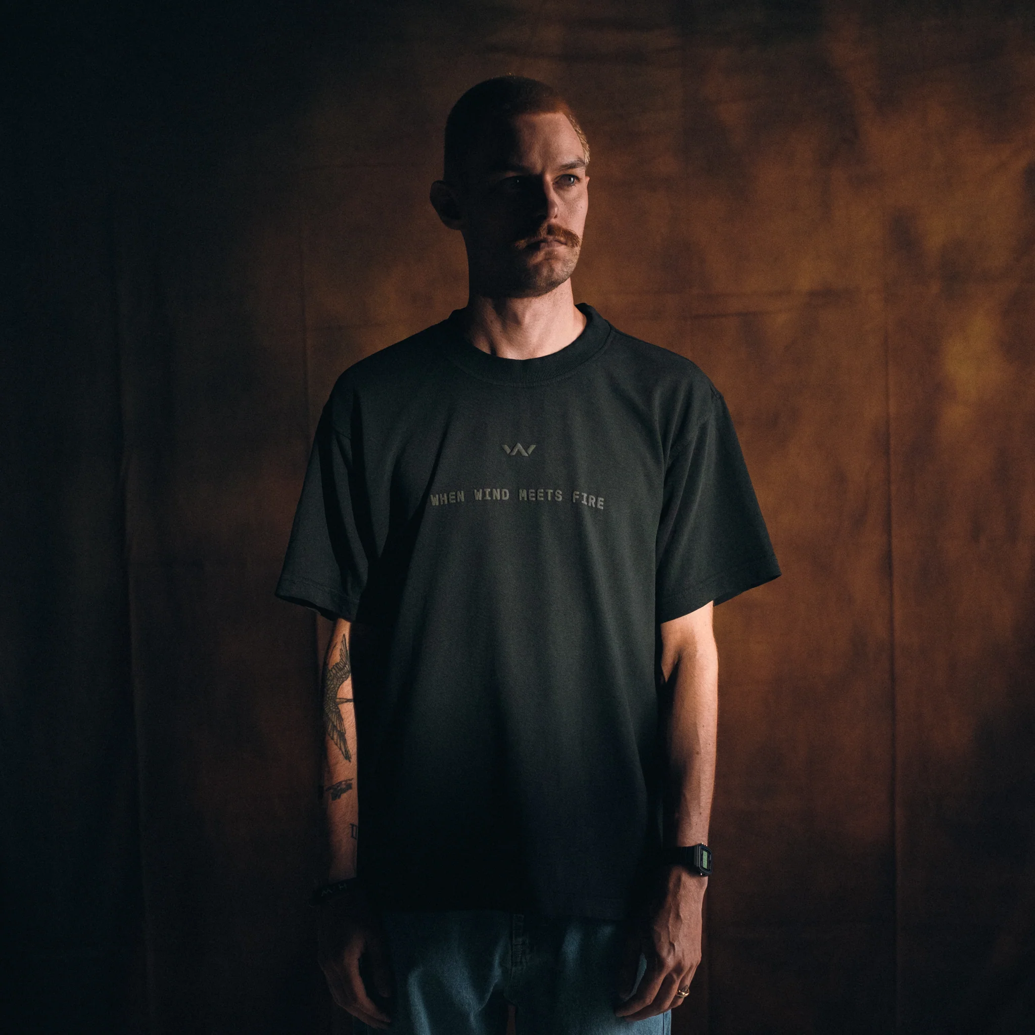 WHEN WIND MEETS FIRE Album Artwork T-Shirt - Image 3