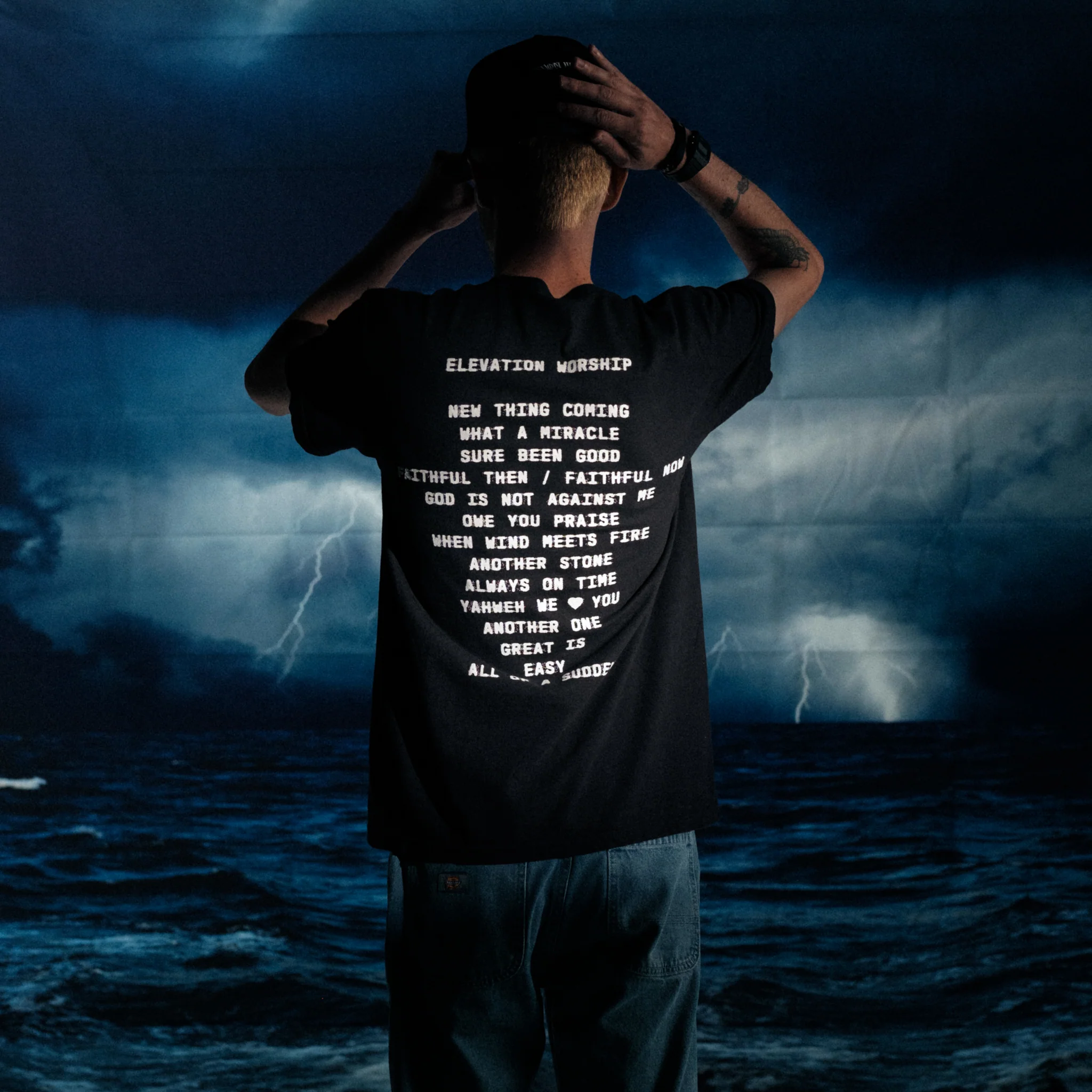 WHEN WIND MEETS FIRE Tracklist T-Shirt - Image 4