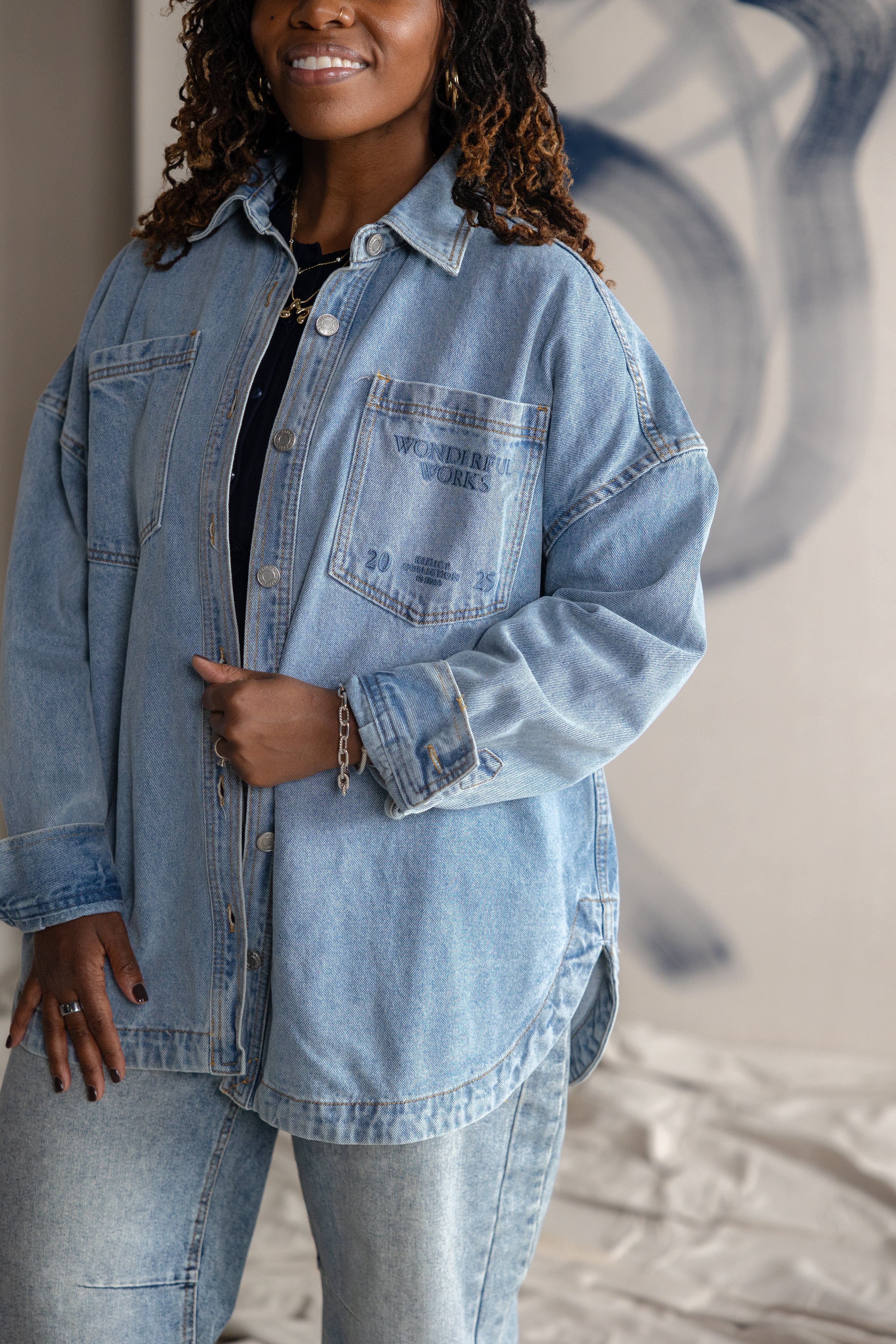 Wonderful Works Denim Shirt - Image 4